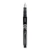 Zebra Pen Fountain Pen, Fine 0.6mm, Black Ink/Barrel, PK12 48310